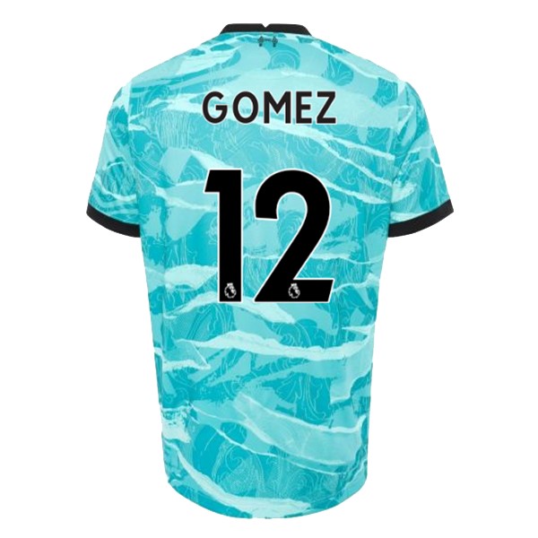 Maglia Liverpool NO.12 Gomez Away 20/21 Blu